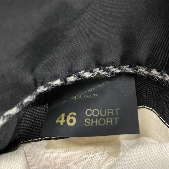 Vintage Harris Tweed Wool Tweed Herringbone Blazer Sport Coat Mens 46 SHORT Gray - Picture 8 of 16